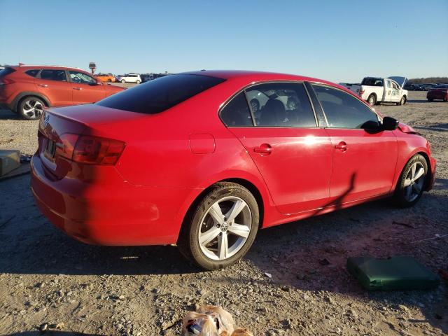 3VW1K7AJ4BM342708 - 2011 VOLKSWAGEN JETTA BASE RED photo 3