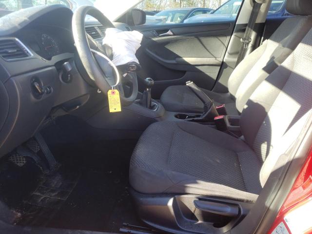 3VW1K7AJ4BM342708 - 2011 VOLKSWAGEN JETTA BASE RED photo 7