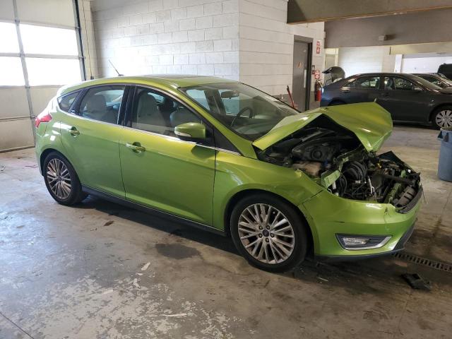 1FADP3N20JL279528 - 2018 FORD FOCUS TITANIUM GREEN photo 4