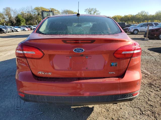 1FADP3H24JL240629 - 2018 FORD FOCUS SEL RED photo 6