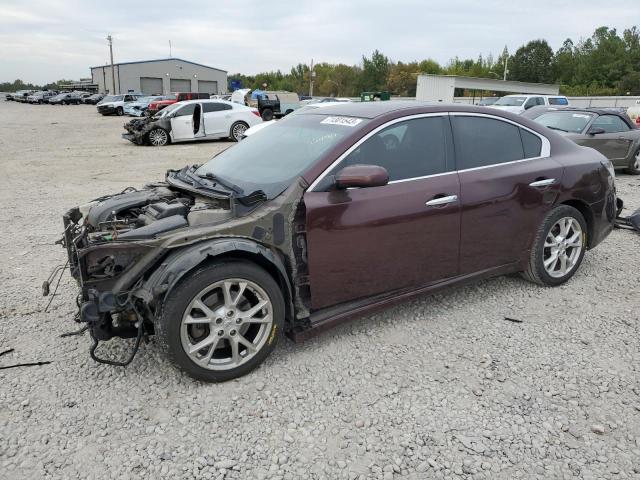 1N4AA5AP5EC482311 - 2014 NISSAN MAXIMA S BURGUNDY photo 1