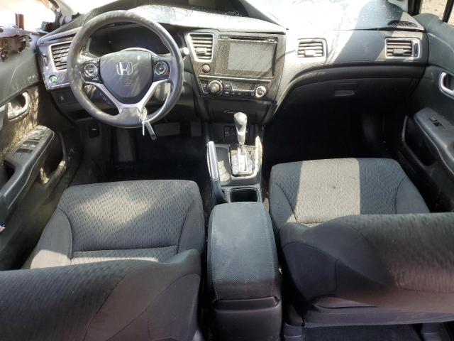 19XFB2F88EE230834 - 2014 HONDA CIVIC EX أسود صورة 8