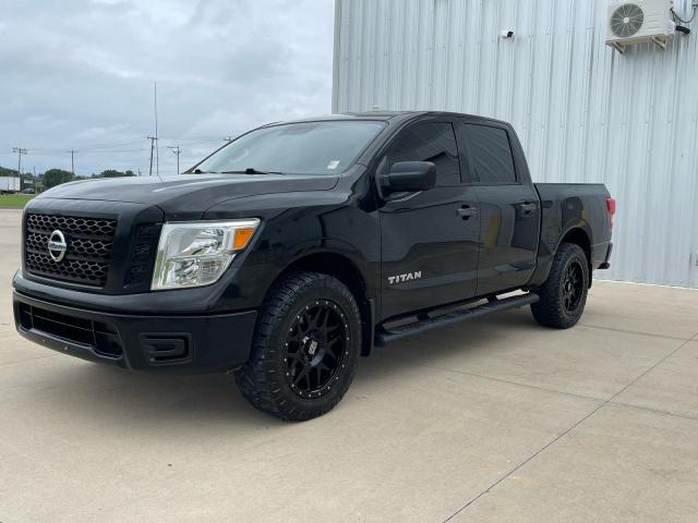 1N6AA1EJ0HN508005 - 2017 NISSAN TITAN S შავი ფოტო 2