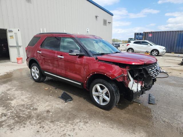 1FM5K8DH9HGA56208 - 2017 FORD EXPLORER XLT 红色 照片 4