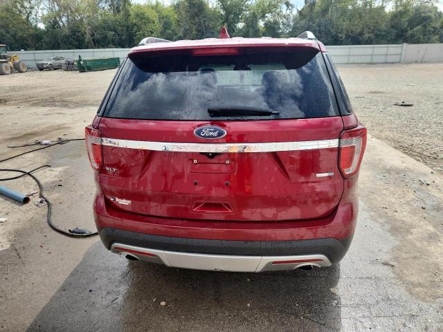 1FM5K8DH9HGA56208 - 2017 FORD EXPLORER XLT 红色 照片 6