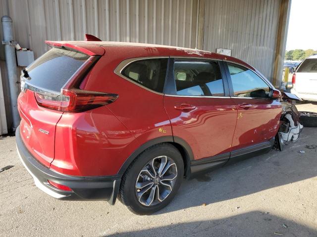 7FARW2H88NE004015 - 2022 HONDA CR-V EXL BURGUNDY photo 3