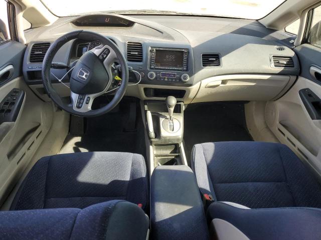 JHMFA36248S021577 - 2008 HONDA CIVIC HYBRID GRAY photo 8