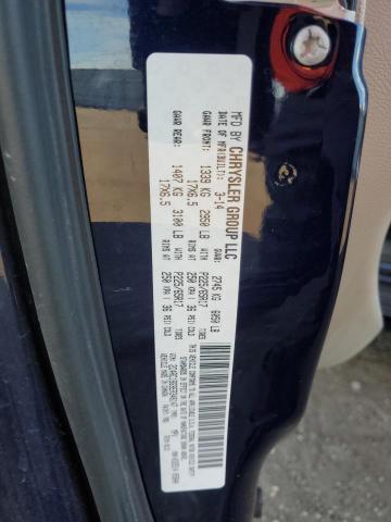 2C4RC1BG9ER348147 - 2014 CHRYSLER TOWN & COU TOURING 蓝色 照片 13