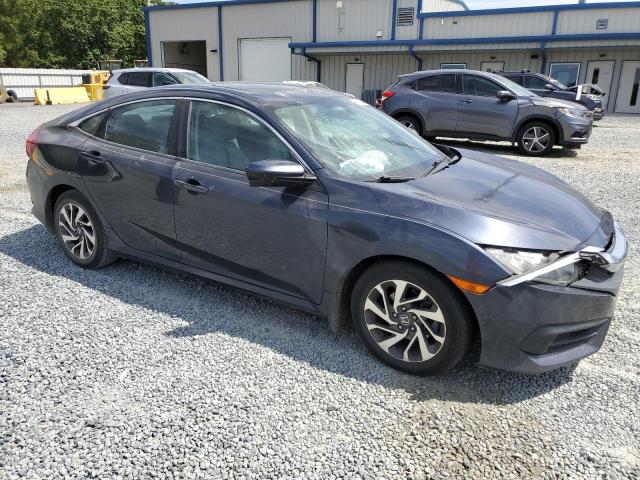 2HGFC2F75JH555185 - 2018 HONDA CIVIC EX GRAY photo 4