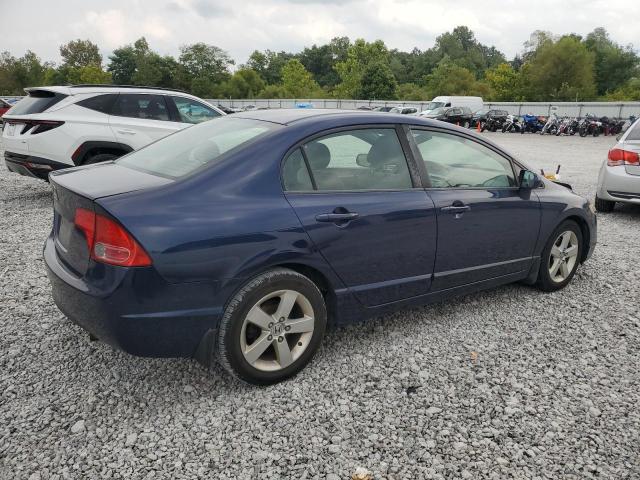 1HGFA16858L104974 - 2008 HONDA CIVIC EX BLUE photo 3