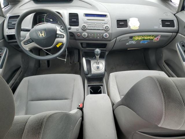 1HGFA16858L104974 - 2008 HONDA CIVIC EX BLUE photo 8