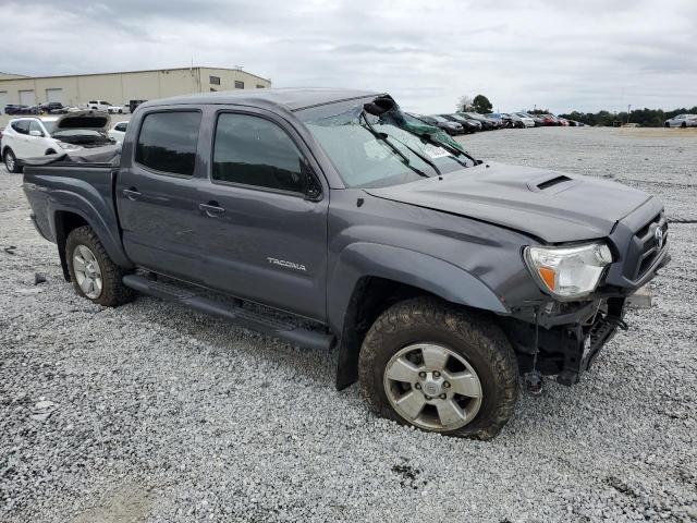 5TFJU4GN3EX055722 - 2014 TOYOTA TACOMA DOUBLE CAB PRERUNNER GRAY photo 4