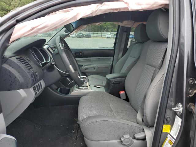 5TFJU4GN3EX055722 - 2014 TOYOTA TACOMA DOUBLE CAB PRERUNNER GRAY photo 7