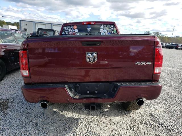 1C6RR7FT7JS185720 - 2018 RAM 1500 ST MAROON photo 6