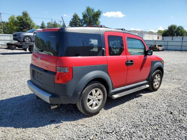 5J6YH28686L008722 - 2006 HONDA ELEMENT EX Qırmızı foto 3