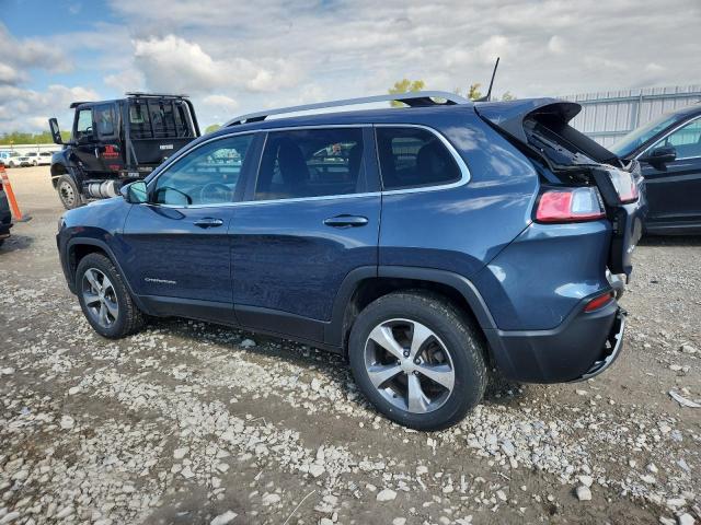 1C4PJMDX1KD446695 - 2019 JEEP CHEROKEE LIMITED BLUE photo 2