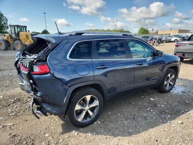 1C4PJMDX1KD446695 - 2019 JEEP CHEROKEE LIMITED BLUE photo 3