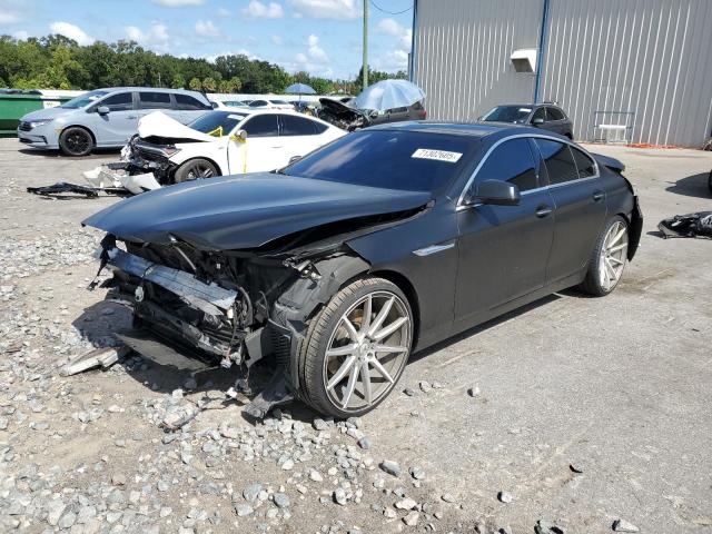 WBA6B8C50FD453771 - 2015 BMW 640 XI GRAN COUPE BLACK photo 1