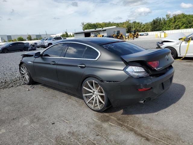 WBA6B8C50FD453771 - 2015 BMW 640 XI GRAN COUPE BLACK photo 2