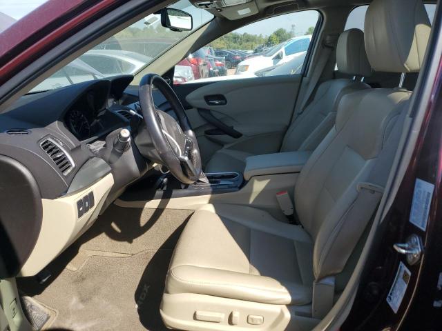 5J8TB3H57HL019570 - 2017 ACURA RDX TECHNOLOGY მუქწითელი ფოტო 7