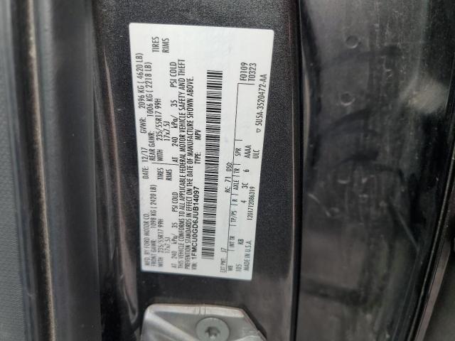 1FMCU0GD6JUB14097 - 2018 FORD ESCAPE SE Серый фото 13