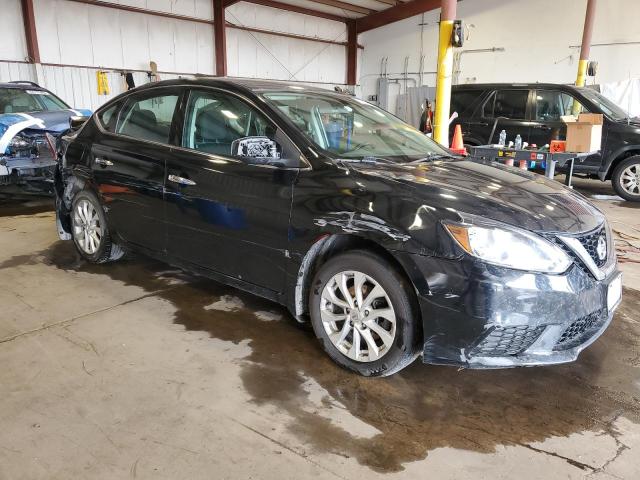 3N1AB7AP2KL605617 - 2019 NISSAN SENTRA S BLACK photo 4