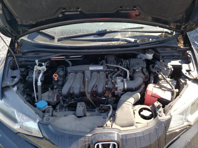 JHMGK5H54GX009614 - 2016 HONDA FIT LX BLACK photo 11