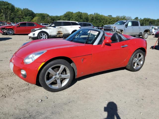 1G2MB35B27Y131969 - 2007 PONTIAC SOLSTICE RED photo 1