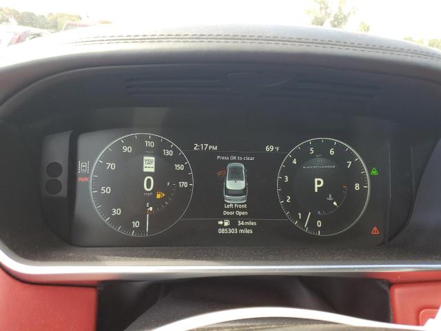 SALGV5FE0HA328694 - 2017 LAND ROVER RANGE ROVE AUTOBIOGRAPHY BLACK photo 9