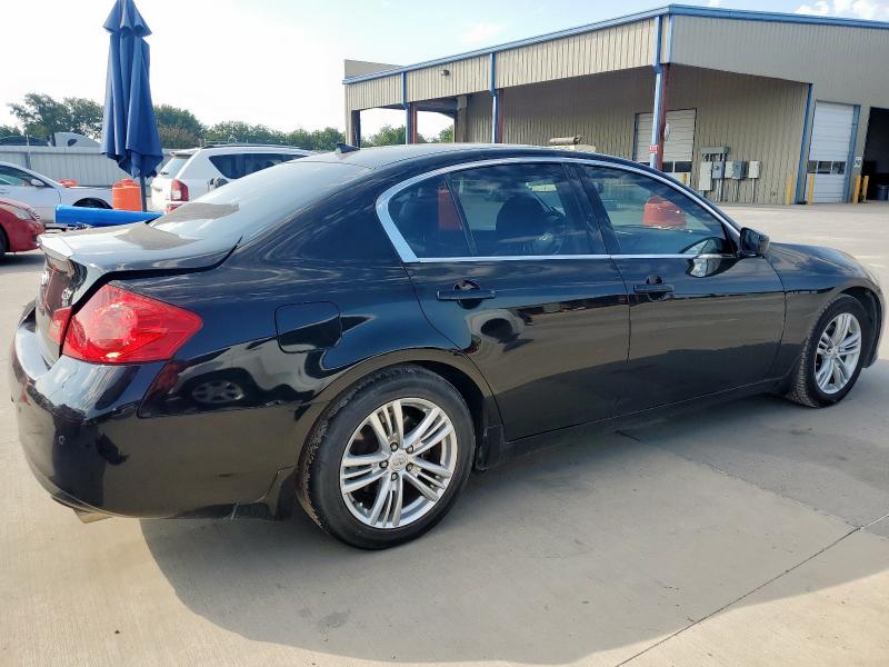 JN1CV6AP4DM302843 - 2013 INFINITI G37 BASE BLACK photo 3