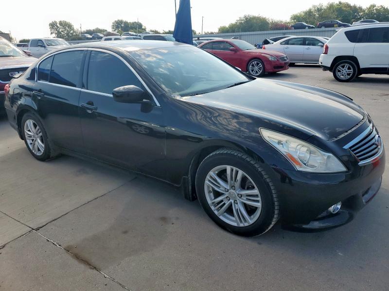 JN1CV6AP4DM302843 - 2013 INFINITI G37 BASE BLACK photo 4