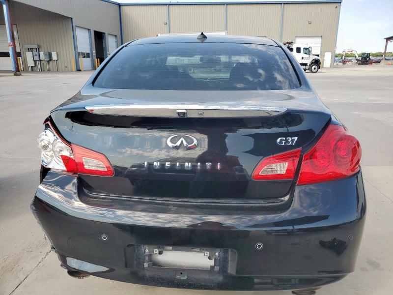 JN1CV6AP4DM302843 - 2013 INFINITI G37 BASE BLACK photo 6