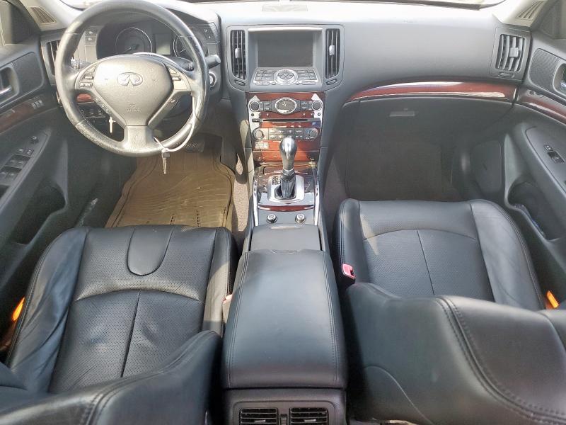 JN1CV6AP4DM302843 - 2013 INFINITI G37 BASE BLACK photo 8