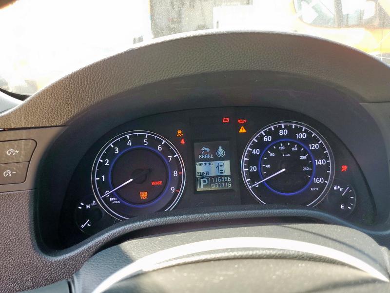 JN1CV6AP4DM302843 - 2013 INFINITI G37 BASE BLACK photo 9