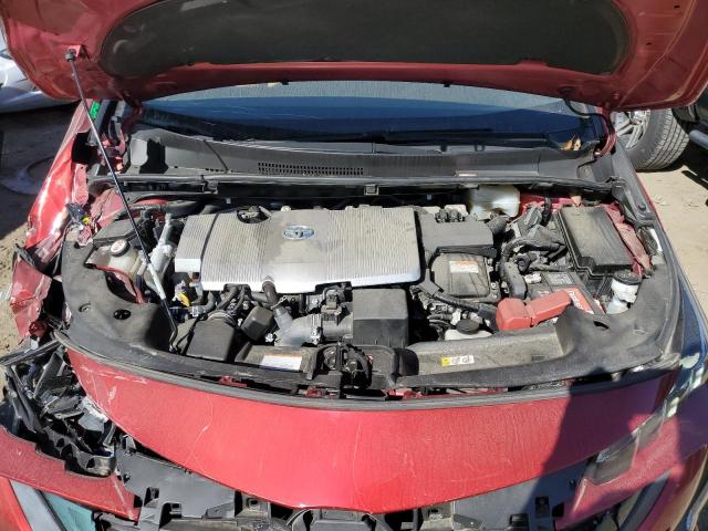 JTDKARFP2J3099600 - 2018 TOYOTA PRIUS PRIM 勃艮第红 照片 11