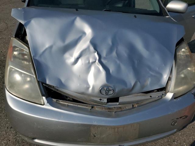 JTDKB20U853106302 - 2005 TOYOTA PRIUS ვერცხლისფერი ფოტო 12