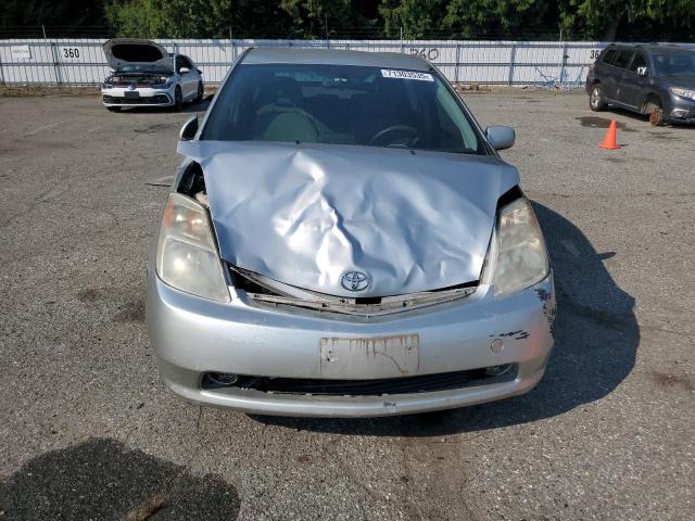 JTDKB20U853106302 - 2005 TOYOTA PRIUS ვერცხლისფერი ფოტო 5