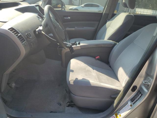 JTDKB20U853106302 - 2005 TOYOTA PRIUS ვერცხლისფერი ფოტო 7