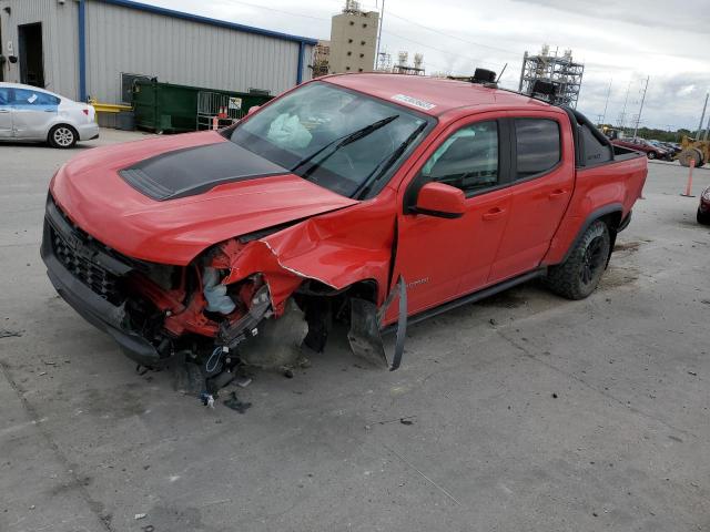 1GCGTEEN7K1171042 - 2019 CHEVROLET COLORADO ZR2 RED photo 1