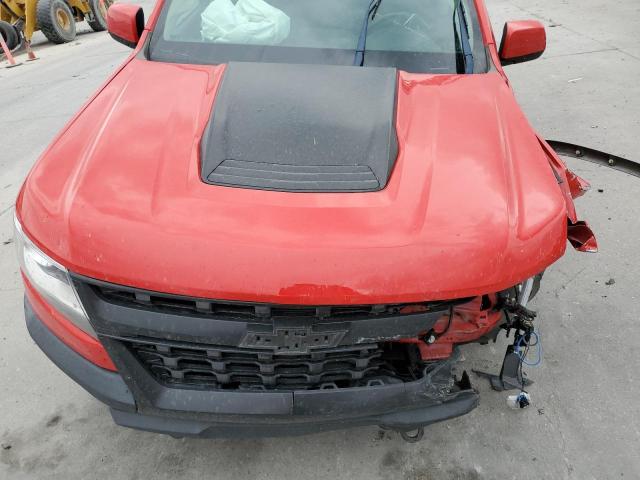 1GCGTEEN7K1171042 - 2019 CHEVROLET COLORADO ZR2 RED photo 11