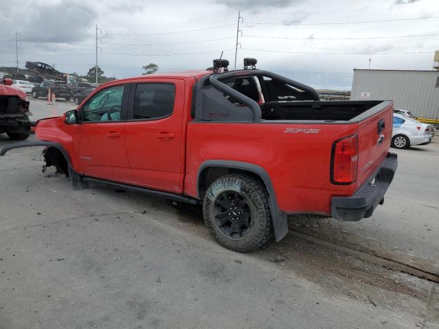 1GCGTEEN7K1171042 - 2019 CHEVROLET COLORADO ZR2 RED photo 2