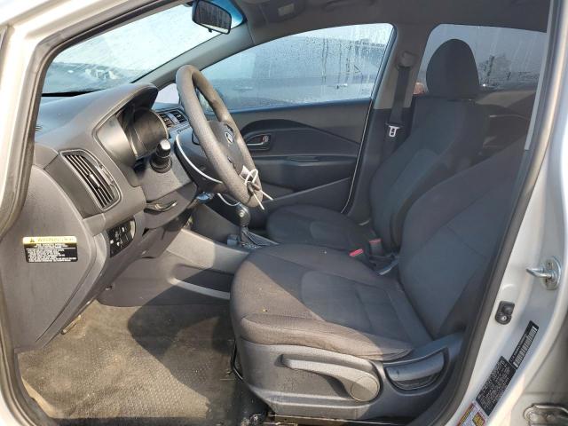 KNADM4A37G6686399 - 2016 KIA RIO LX SILVER photo 7