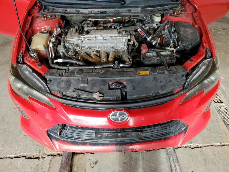 JTKJF5C79FJ009185 - 2015 TOYOTA SCION TC 红色 照片 11