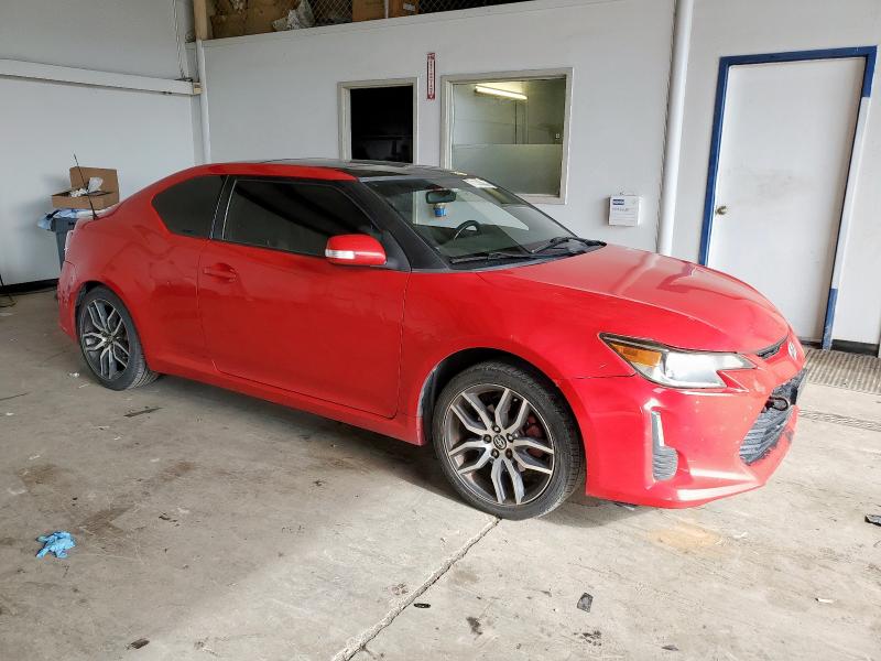 JTKJF5C79FJ009185 - 2015 TOYOTA SCION TC 红色 照片 4