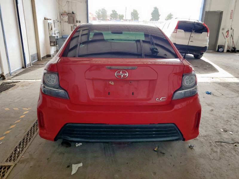 JTKJF5C79FJ009185 - 2015 TOYOTA SCION TC 红色 照片 6