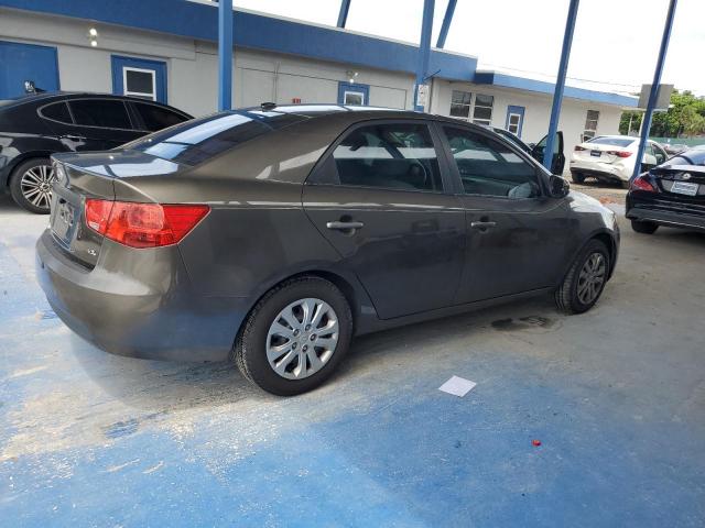 KNAFU4A29A5834663 - 2010 KIA FORTE EX BROWN photo 3