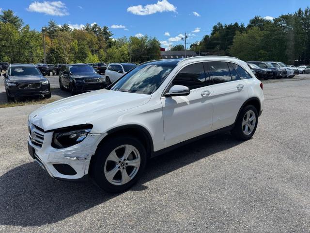 WDC0G4KB4JV044129 - 2018 MERCEDES-BENZ GLC 300 4MATIC WHITE photo 2