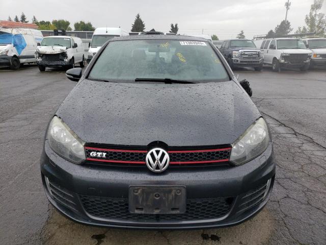 WVWHV7AJ0BW189995 - 2011 VOLKSWAGEN GTI GRAY photo 5