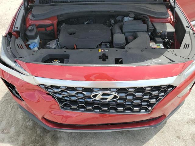 5NMS33AD1LH276808 - 2020 HYUNDAI SANTA FE SEL RED photo 12