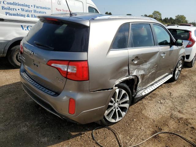 5XYKWDA75FG556639 - 2015 KIA SORENTO SX GRAY photo 3